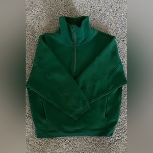 Lululemon Men’s 1/4 Zip Oversized Fleece Lined Jacket